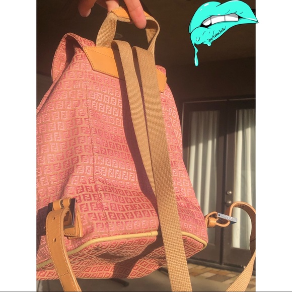 🍒Fendi mini backpack Authentic - Picture 6 of 8